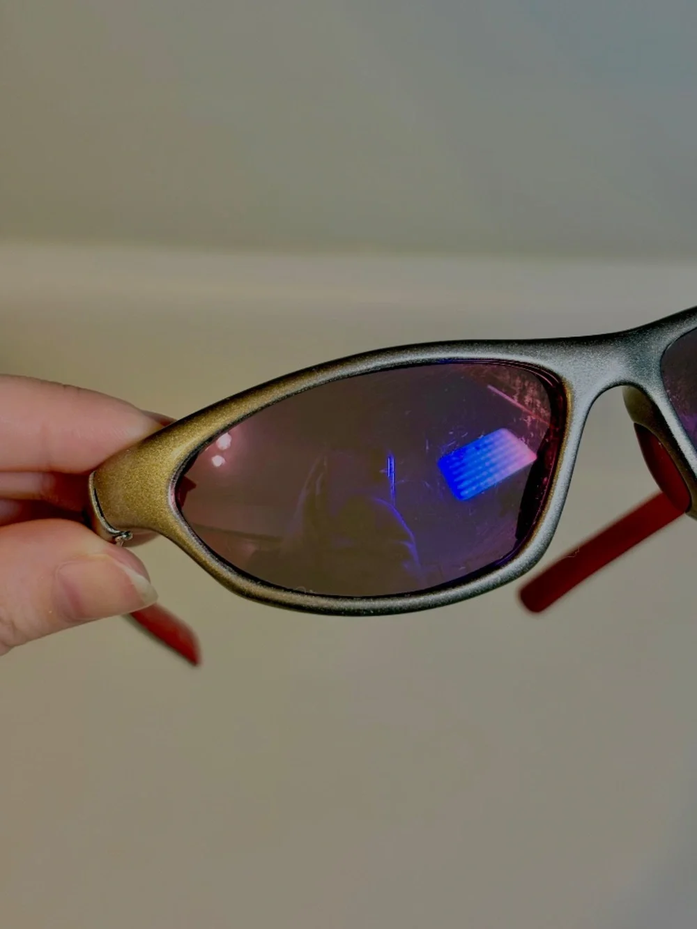 Vintage Carrera Arrow Y2K Silver Sport Wrap Around Sunglasses Retro Streetwear